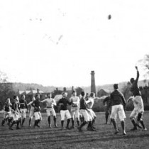 Sherborne School: Boys playing Rugby