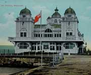 postcard of the old Pavilion